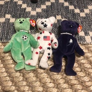 Beanie Baby Set of 3